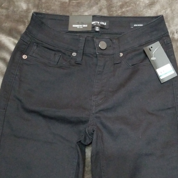 KENNETH COLE JESS SKINNY ONYX WASH JEANS 00 or 24 - Picture 2 of 7